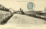 Vallée de Cleurie. - Le Tramway à la Station de Julienrupt